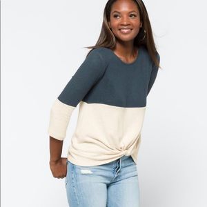 3/4 sleeve super soft lightweight sweater